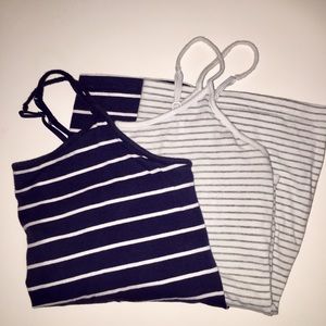2 GAP Stripped tank/undershirts size medium